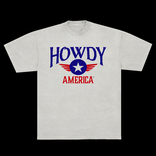 Howdy Logo T-shirt Natural