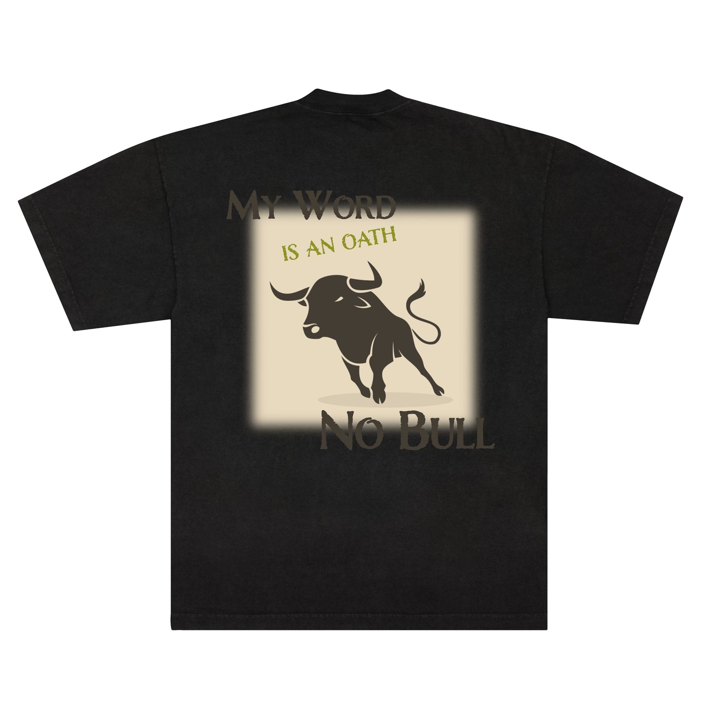 'My Word' T-shirt Black